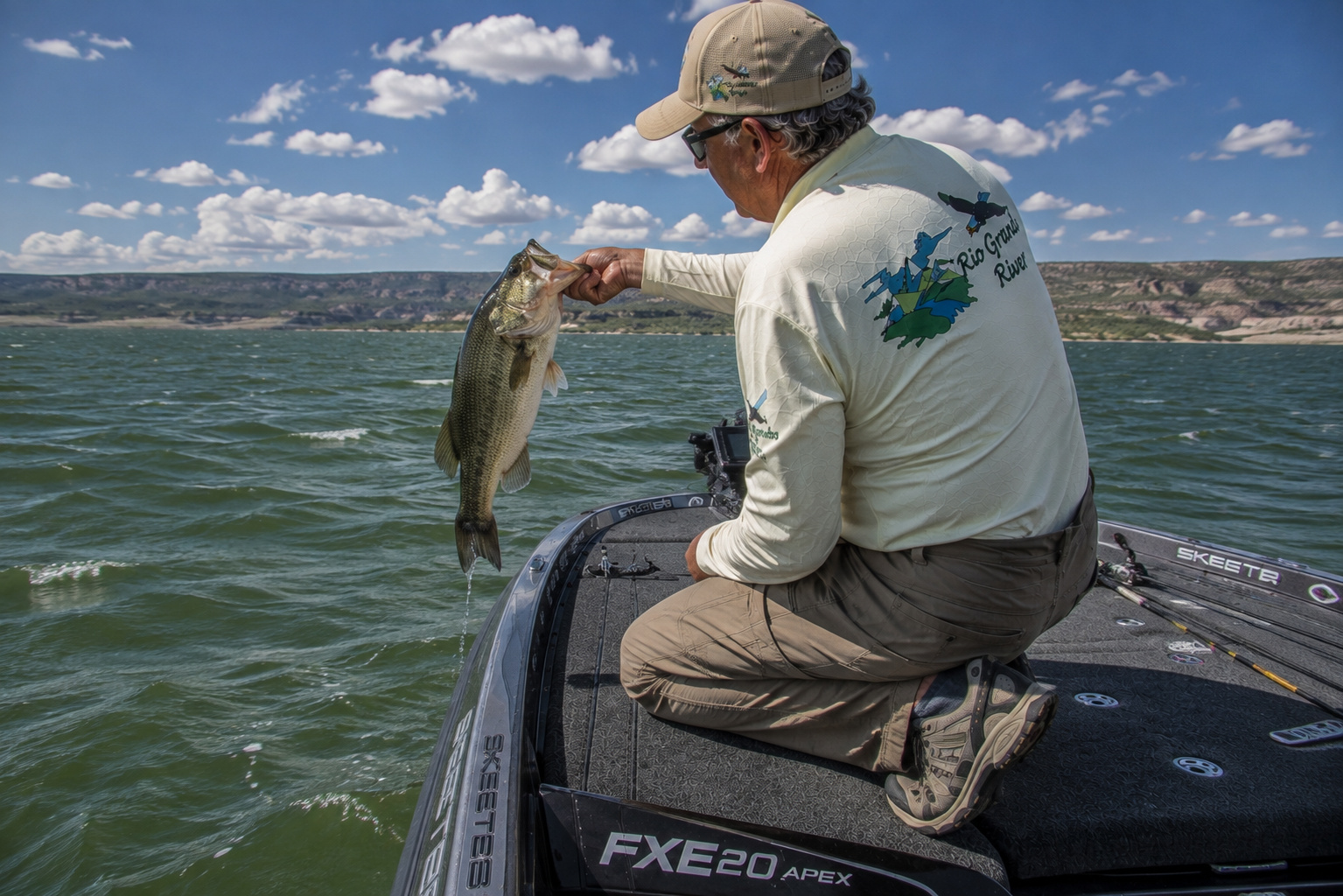 Along the Rio Grande River 1 Rio Grande Falcon Lake Bass Skeeter