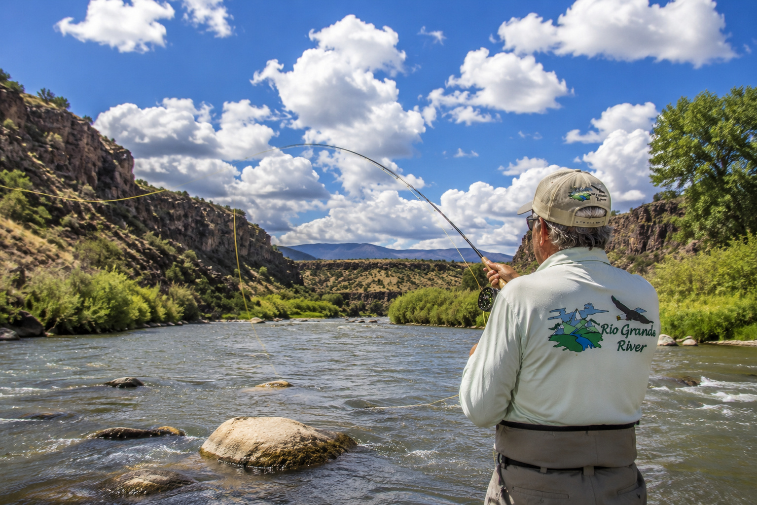 Rio Grande River Fly Angler Taos