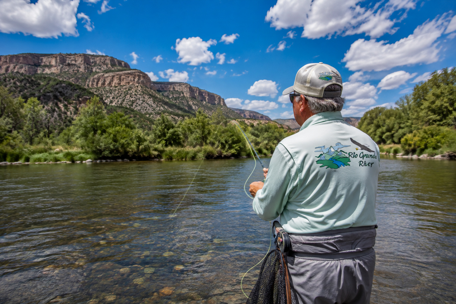 Along the Rio Grande River 2 Rio Grande River Fly Angler